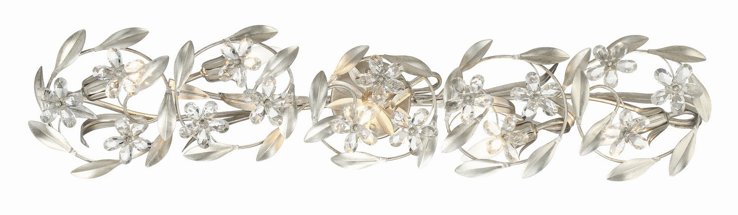 Crystorama Marselle Five Light Wall Sconce