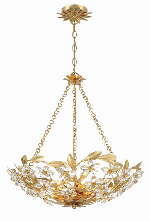 Crystorama Marselle Six Light Chandelier