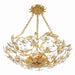 Crystorama Marselle Six Light Semi Flush Mount