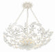 Crystorama Marselle Six Light Semi Flush Mount
