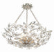 Crystorama Marselle Six Light Semi Flush Mount