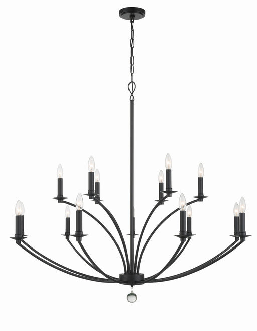 Crystorama Mila 15 Light Chandelier
