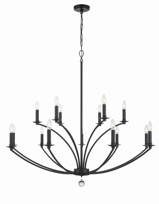 Crystorama Mila 15 Light Chandelier