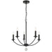 Crystorama Mila Five Light Chandelier