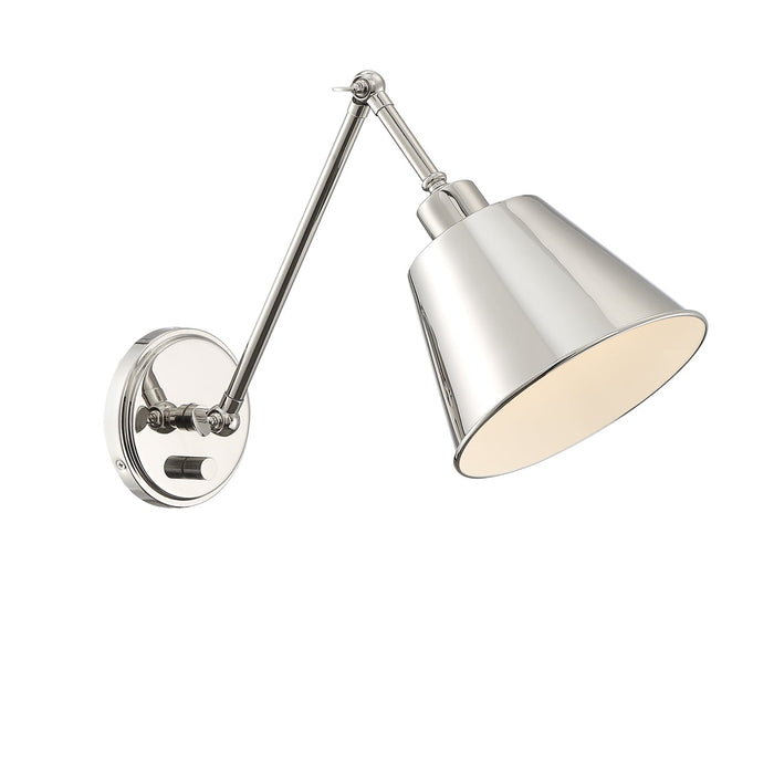 Crystorama Mitchell One Light Wall Sconce