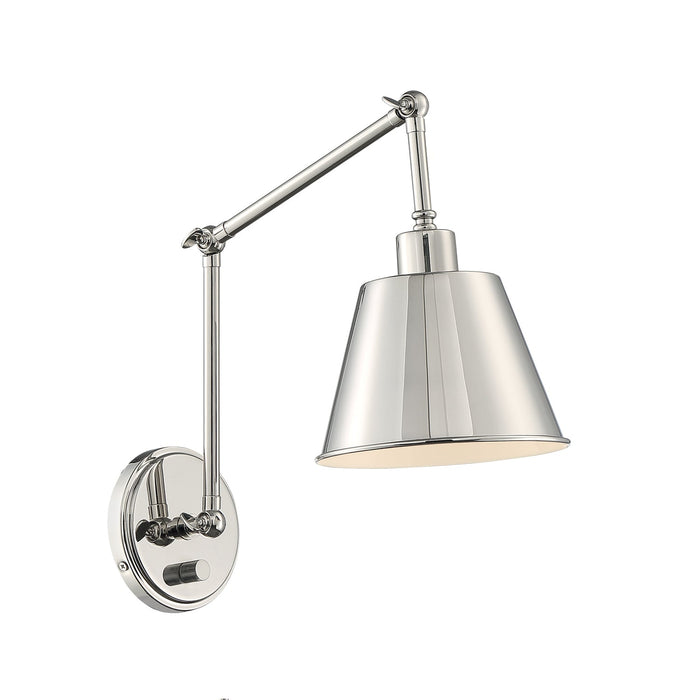 Crystorama Mitchell One Light Wall Sconce