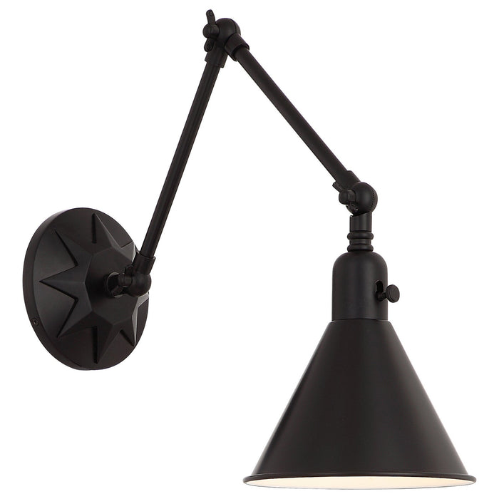 Crystorama Morgan One Light Wall Sconce