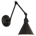 Crystorama Morgan One Light Wall Sconce