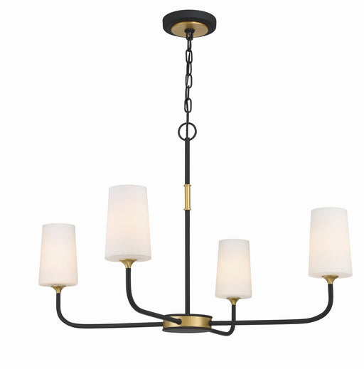 Crystorama Niles Four Light Chandelier