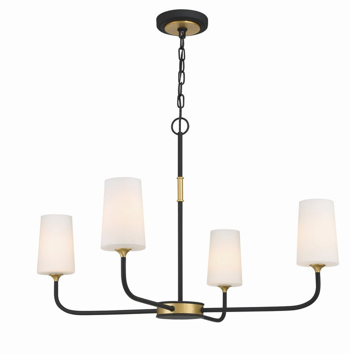 Crystorama Niles Four Light Chandelier