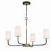 Crystorama Niles Four Light Chandelier