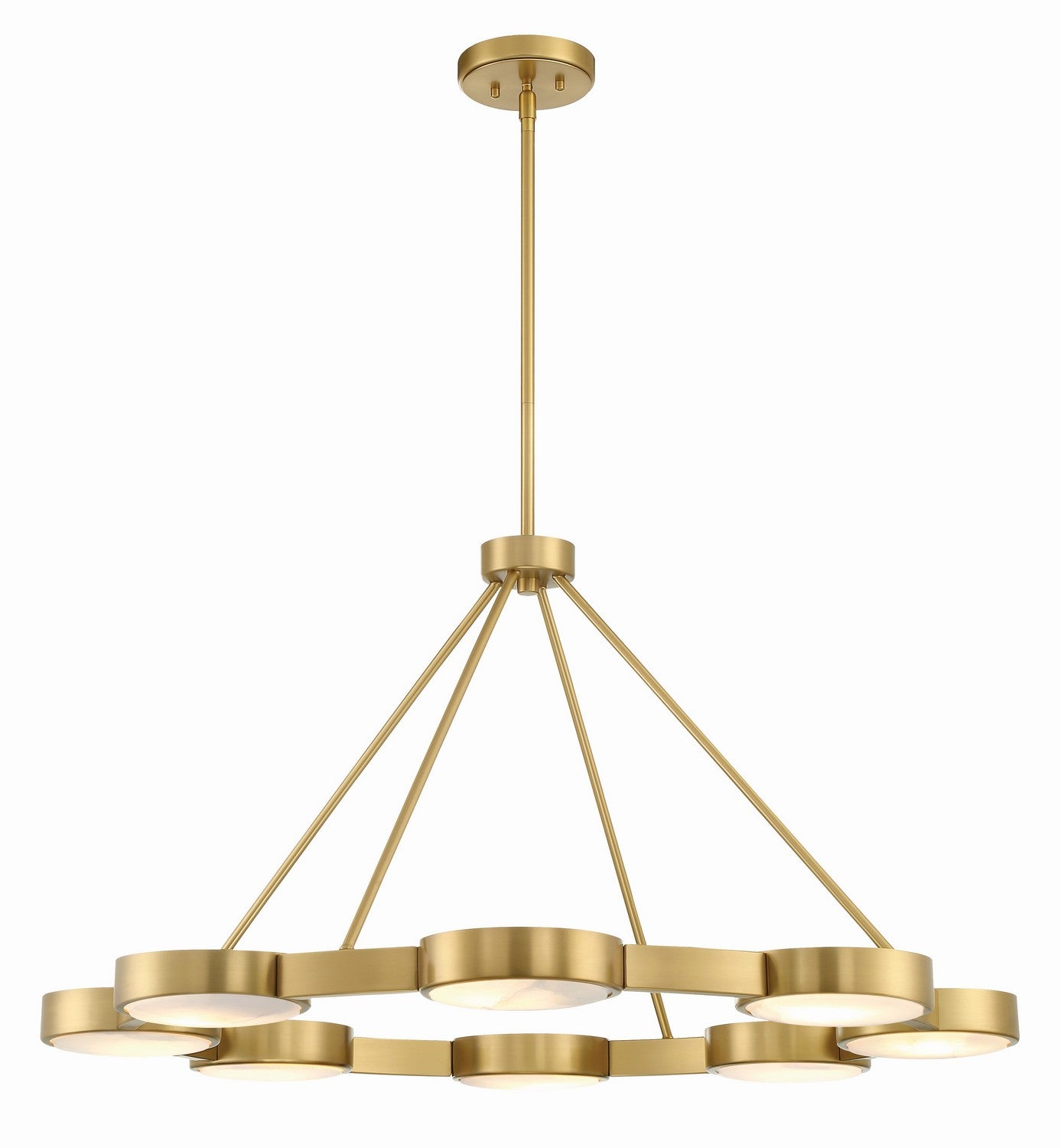 Crystorama Orson Eight Light Chandelier