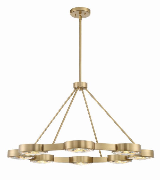 Crystorama Orson Eight Light Pendant