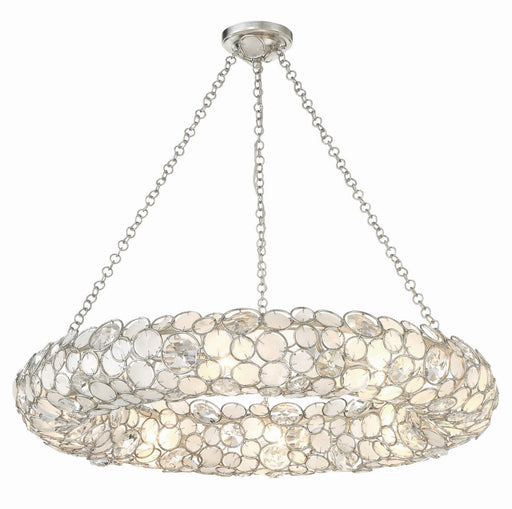 Crystorama Palla Eight Light Chandelier