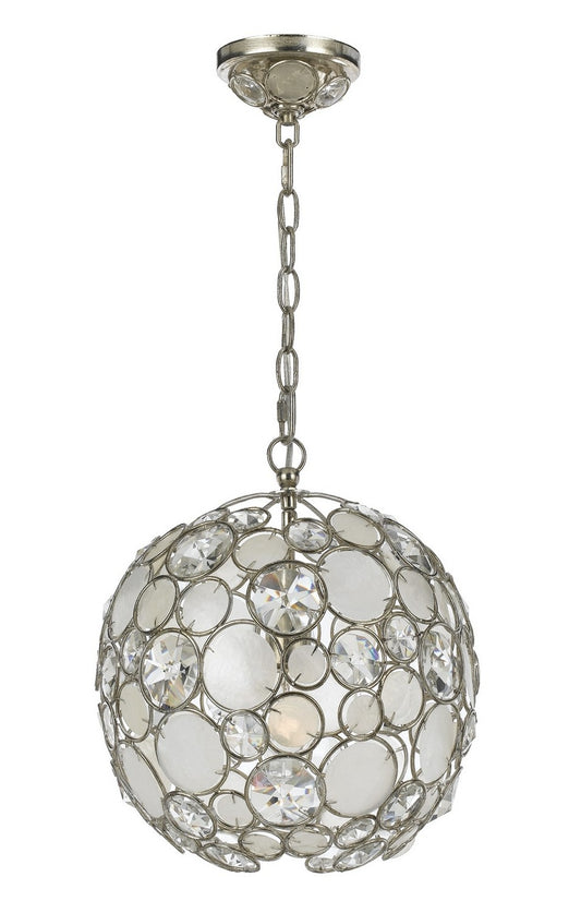 Crystorama Palla One Light Mini Chandelier