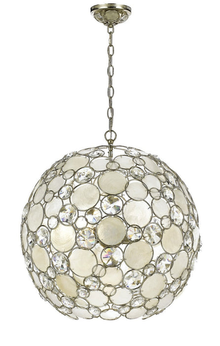 Crystorama Palla Six Light Chandelier