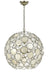 Crystorama Palla Six Light Chandelier