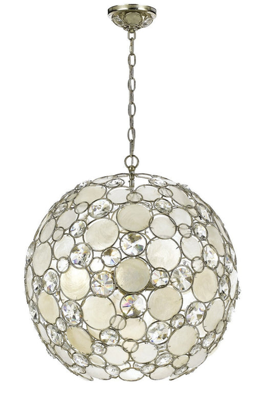 Crystorama Palla Six Light Chandelier