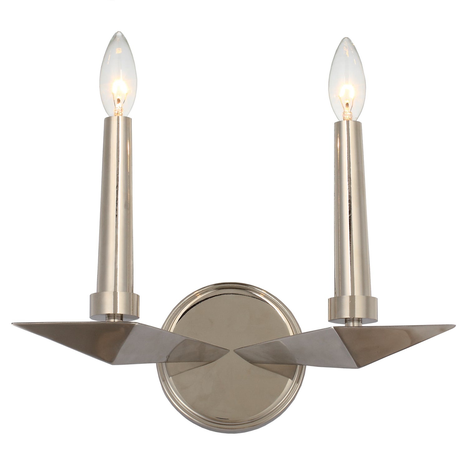 Crystorama Palmer Two Light Wall Sconce