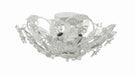 Crystorama Paris Market Six Light Semi Flush Mount