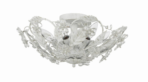 Crystorama Paris Market Six Light Semi Flush Mount