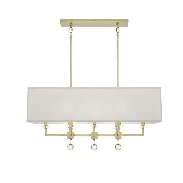 Crystorama Paxton Eight Light Chandelier