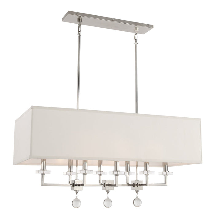 Crystorama Paxton Eight Light Chandelier