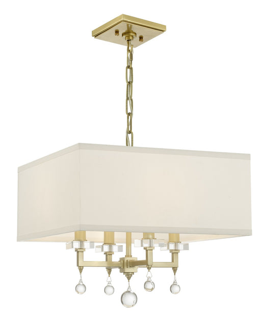 Crystorama Paxton Four Light Chandelier