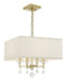 Crystorama Paxton Four Light Chandelier