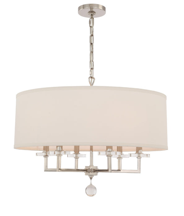 Crystorama Paxton Six Light Chandelier