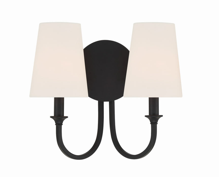 Crystorama Payton Two Light Wall Sconce