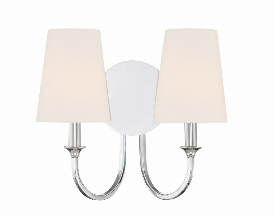 Crystorama Payton Two Light Wall Sconce