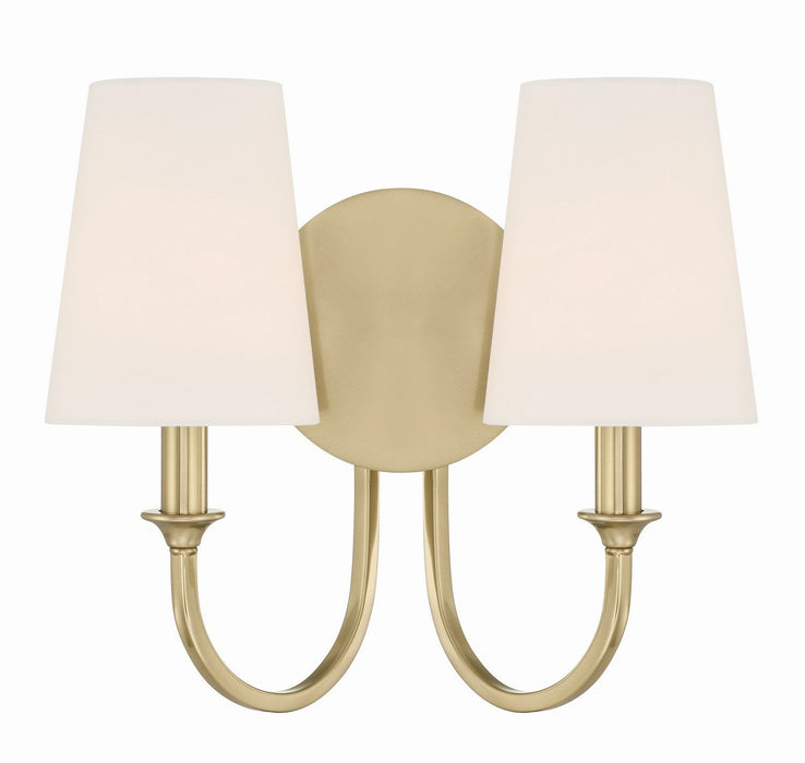 Crystorama Payton Two Light Wall Sconce