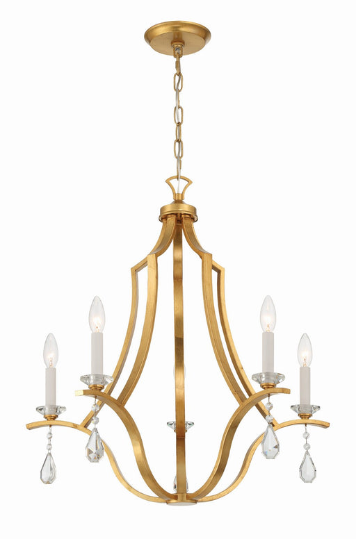 Crystorama Perry Five Light Chandelier