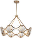 Crystorama Quincy Eight Light Chandelier