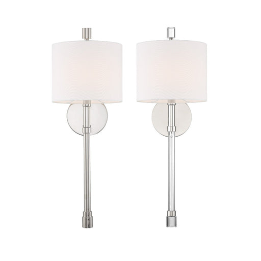 Crystorama Rachel One Light Wall Sconce