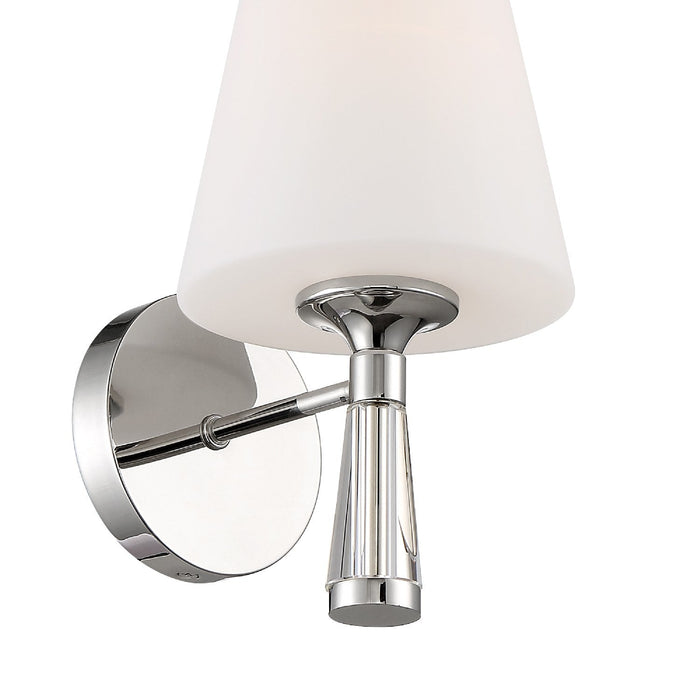 Crystorama Ramsey One Light Wall Sconce