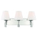 Crystorama Ramsey Three Light Bathroom Vanity
