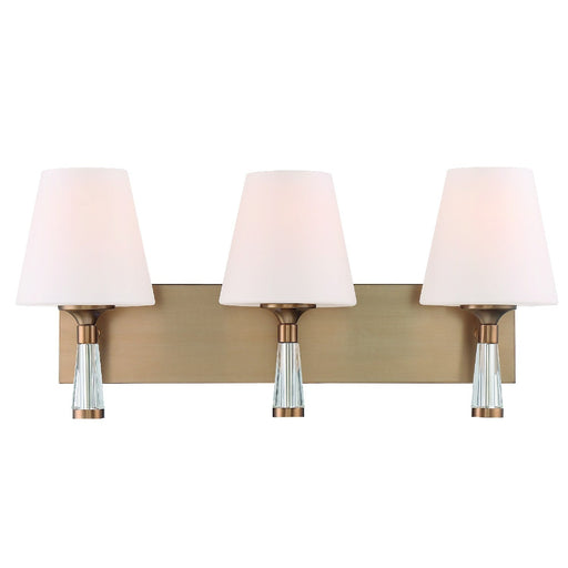 Crystorama Ramsey Three Light Bathroom Vanity