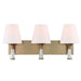 Crystorama Ramsey Three Light Bathroom Vanity