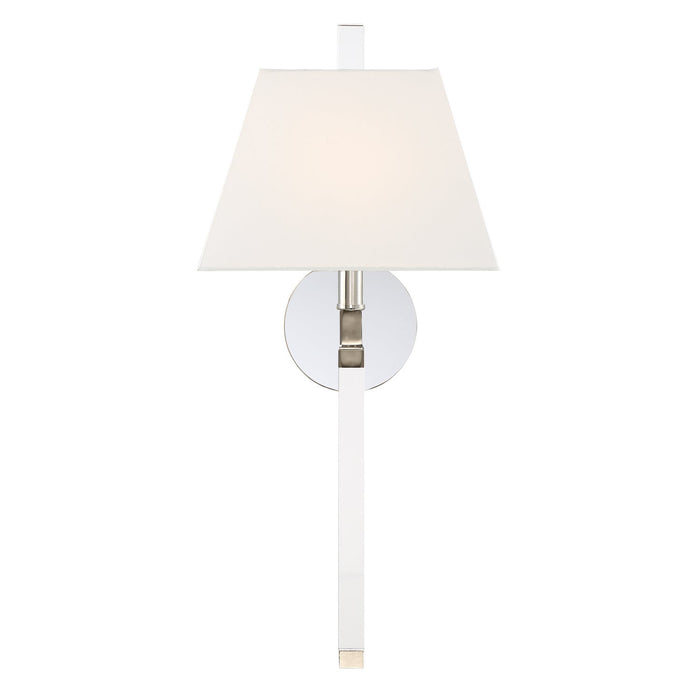 Crystorama Renee One Light Wall Sconce