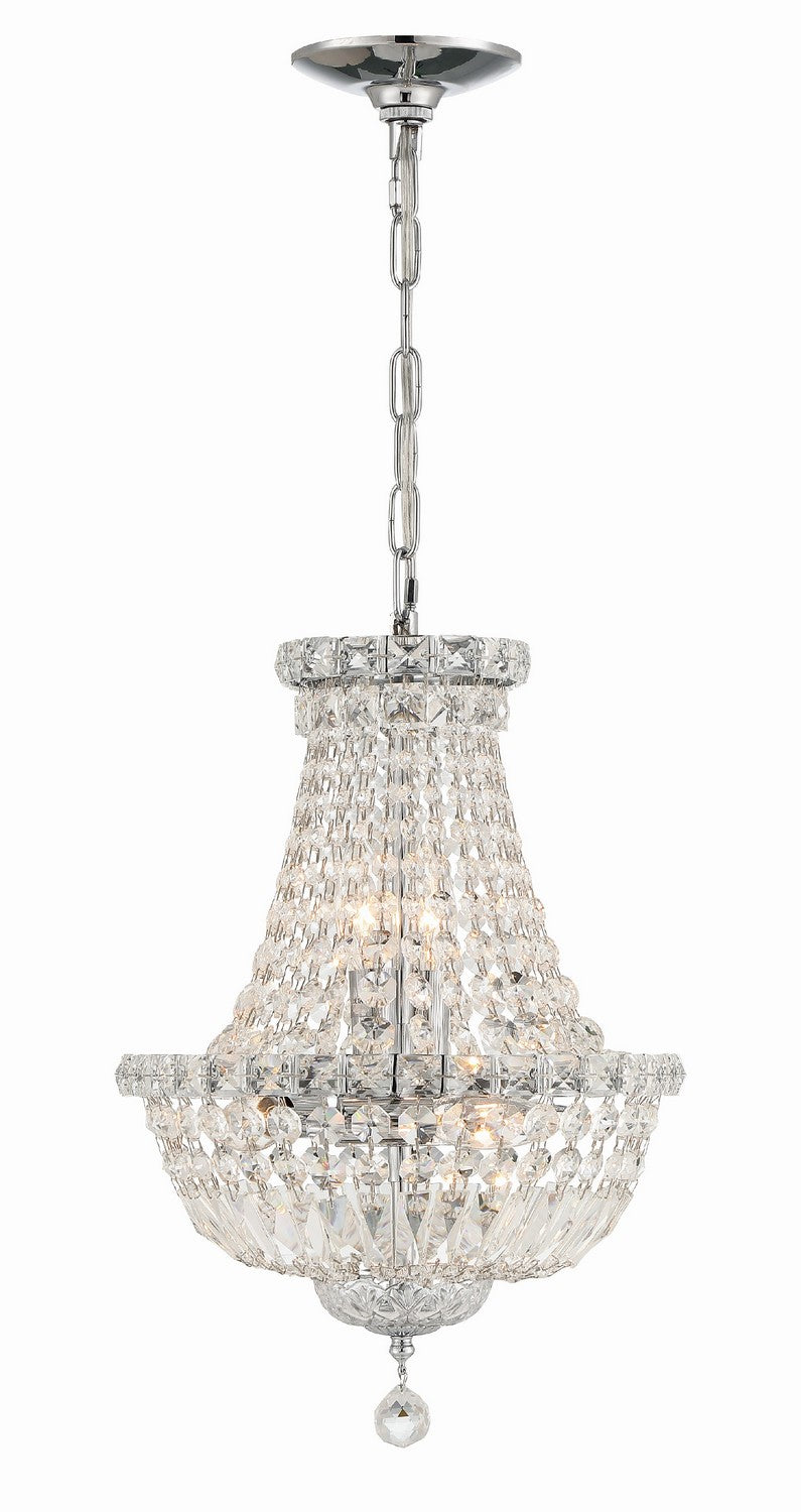 Crystorama Roslyn Five Light Mini Chandelier
