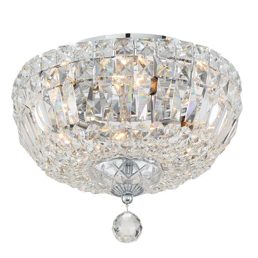 Crystorama Roslyn Four Light Flush Mount