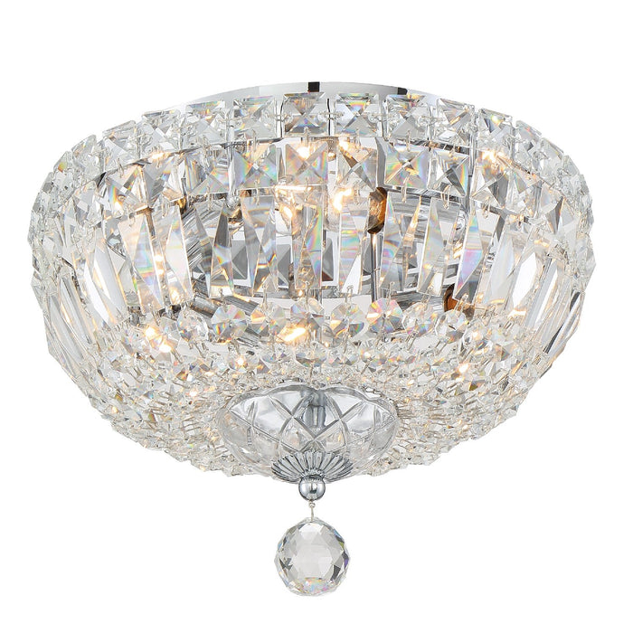 Crystorama Roslyn Four Light Flush Mount