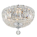 Crystorama Roslyn Four Light Flush Mount