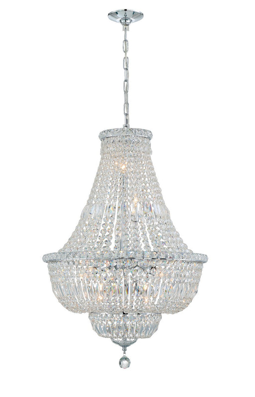 Crystorama Roslyn Nine Light Chandelier