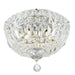 Crystorama Roslyn Three Light Flush Mount