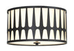 Crystorama Royston Three Light Flush Mount
