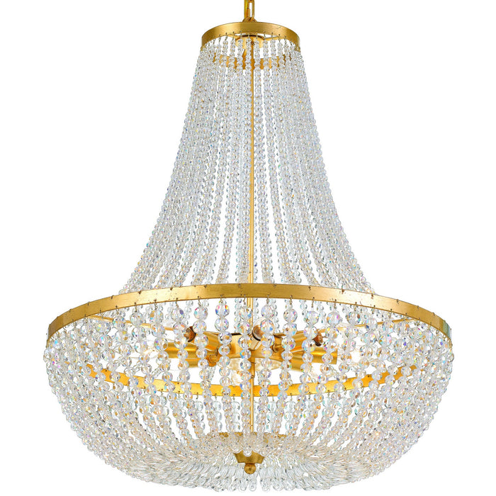 Crystorama Rylee Eight Light Chandelier