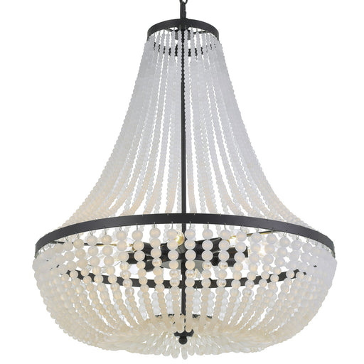 Crystorama Rylee Eight Light Chandelier